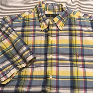 Men’s short sleeve button down